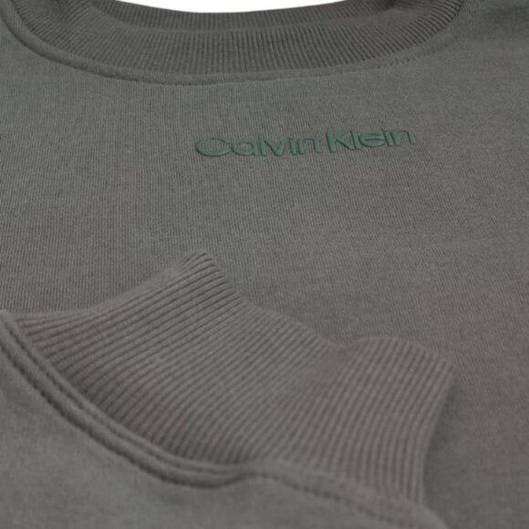 Calvin Klein Unisex Oversized Green Sweatshirt – Size S - Picture 4 of 11